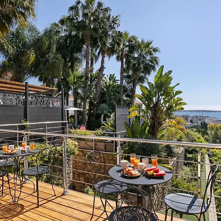 Ferienhaus Azurenting - Domaine Exclusif Vue Avec Piscine Vallauris