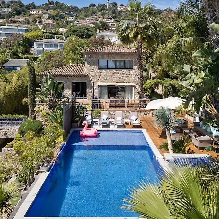 Ferienhaus Azurenting - Domaine Exclusif Vue Avec Piscine Vallauris